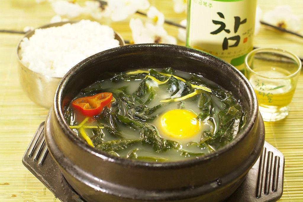 韩国人的生活离不开海带汤?