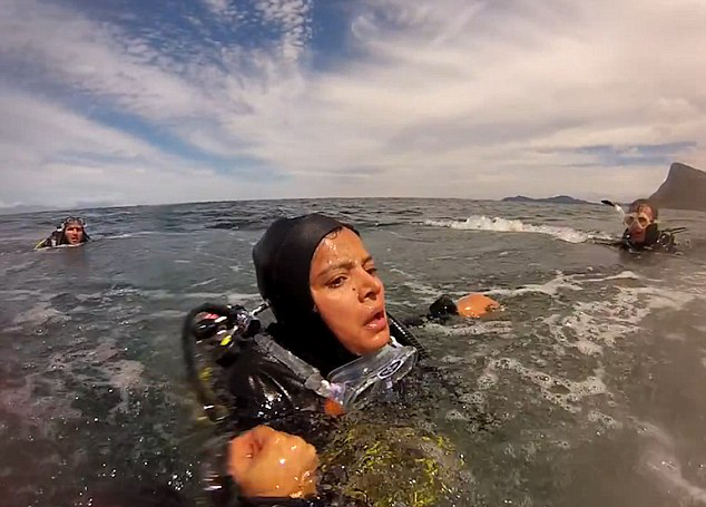 南非女子潜水突发惊恐症 几欲溺亡终脱险