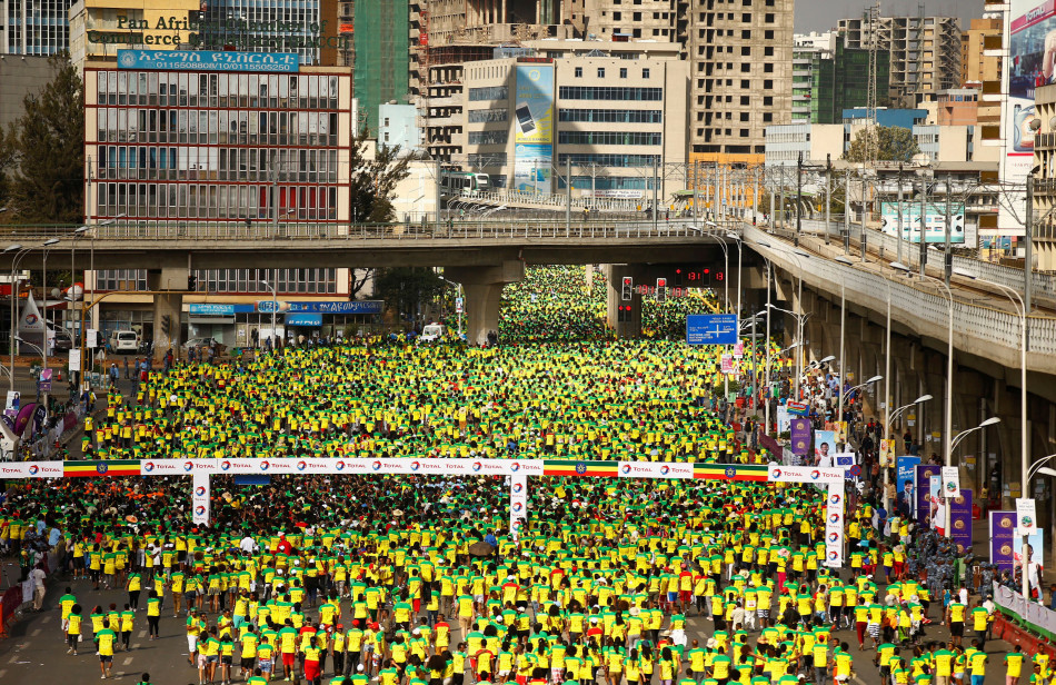 全是能跑步的人！埃塞俄比亚首都10km举行(7) 第7页