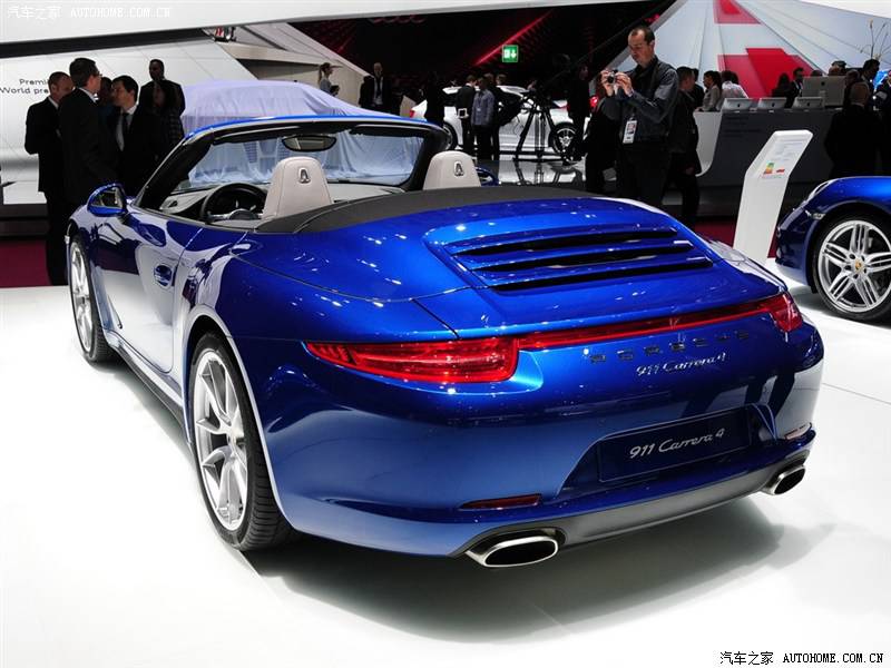 保时捷9112012款Carrera S Cabriolet 3.8L车身华丽外观(3) 第3页