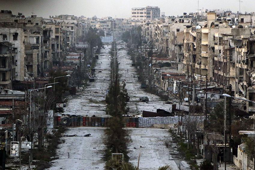 组图：历时4年 叙政府军终于夺回阿勒颇 第1页