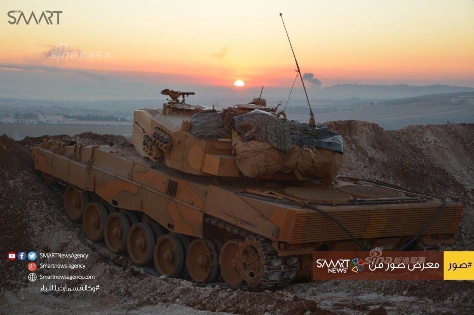 不败金身被破！土耳其豹-2坦克在叙利亚被击毁 第1页