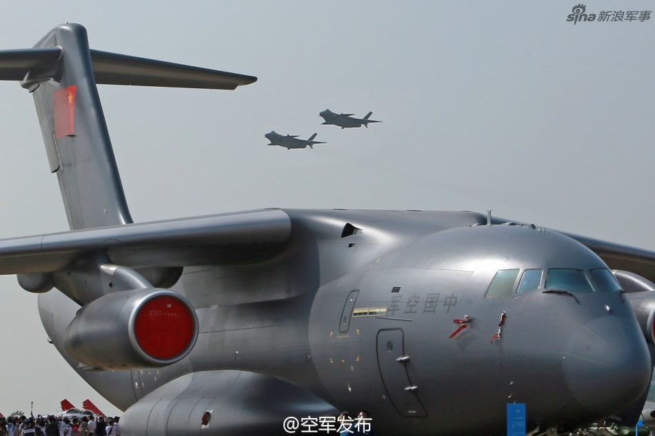 歼20与运20合影！中国空军已经成为战略性军种 第1页