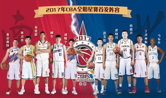 CBA全明星首发:马布里成票王 阿联小丁入选 第1页