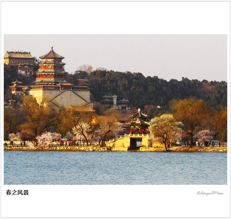 摄影图片 颐和园景色迷人的春天风景(2) 第2页