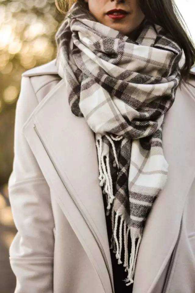 秋季围巾如何搭配最耀眼？心机美搭教你如何过暖冬。(5) 第5页