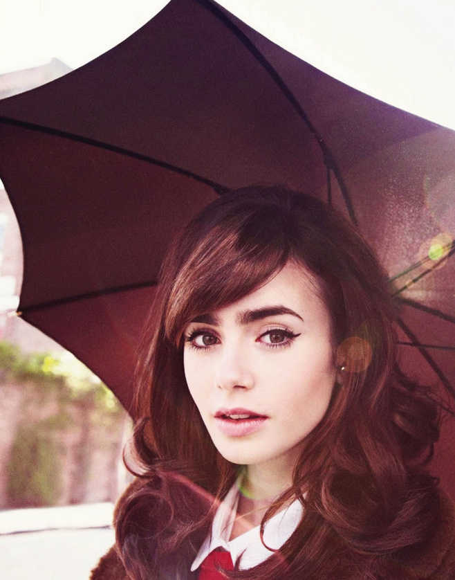 “小赫本”Lily Collins，仙女简直就是她的代名词~(6) 第6页