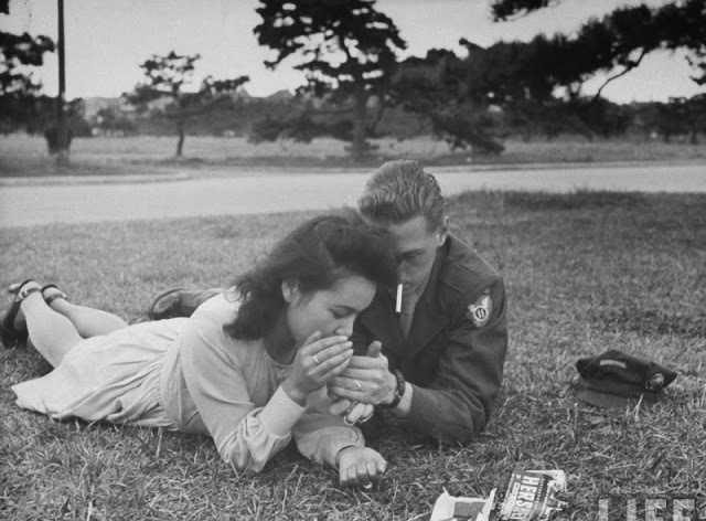 虚假的甜蜜，1946年美军大兵与她的日本情人 第1页