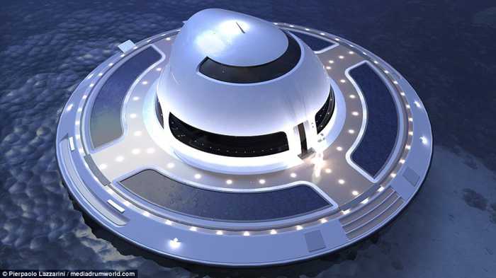 设计师设计UFO形游艇 将实现飞行功能 第1页