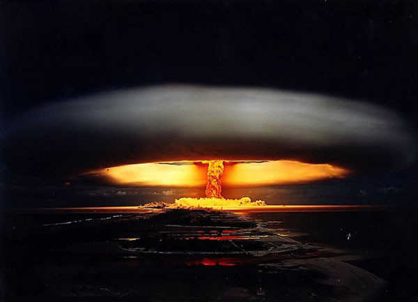 一组震撼的核爆炸图片