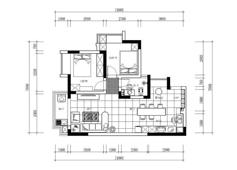 小夫妻15万装60平小屋 比别人100平还敞亮(30) 第30页