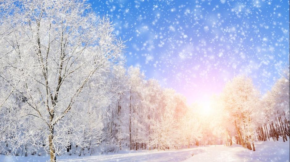 冬天唯美雪景图片 冬天唯美雪景高清风景壁纸下载