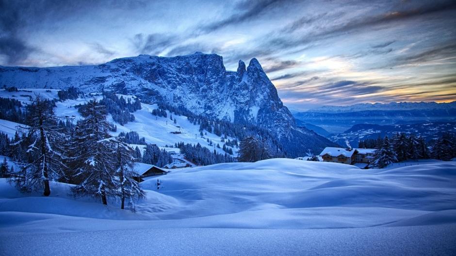 冬天唯美雪景图片 冬天唯美雪景高清风景壁纸下载