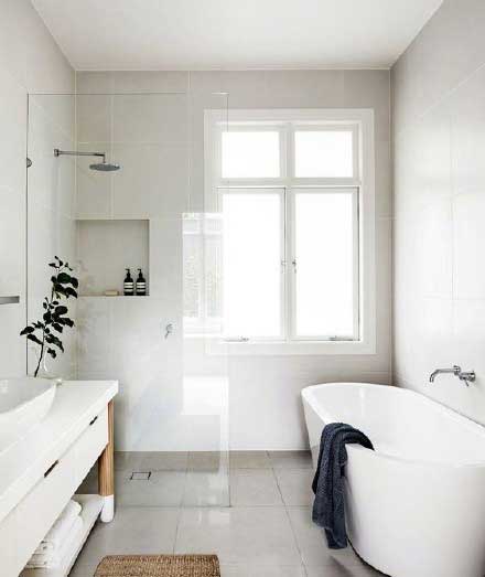 清理烦恼的家 10个浴室布置设计实景图 第1页