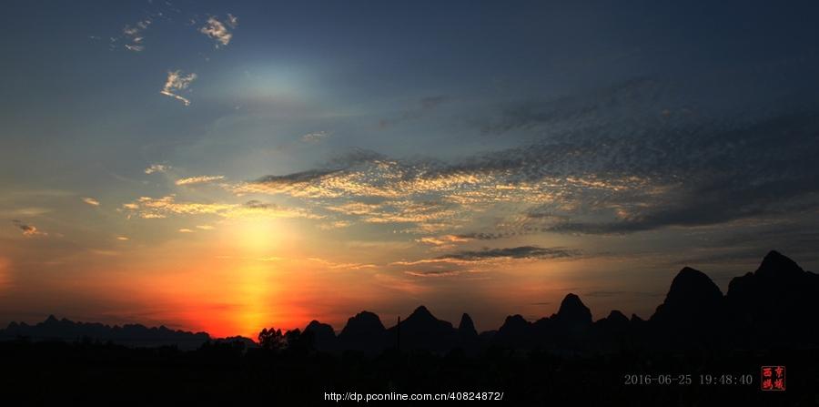 青山依旧在，几度夕阳红。 第1页