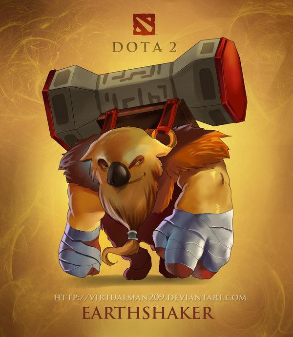 撼地者图片 dota2英雄图片