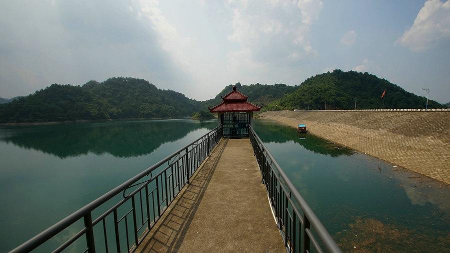 常德石门蒙泉湖风景区