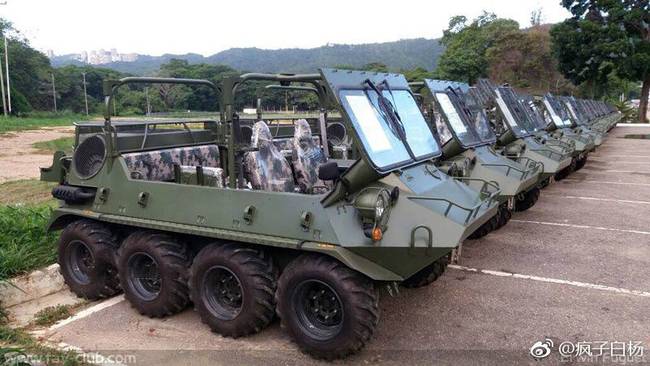 不止是解放军喜欢 委内瑞拉购买中国山猫全地形车