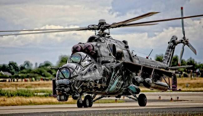 化身异形:北约老虎会上的捷克米-24武装直升机 第1页