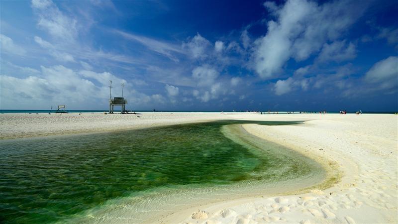 富饶美丽的南海西沙群岛风景图片