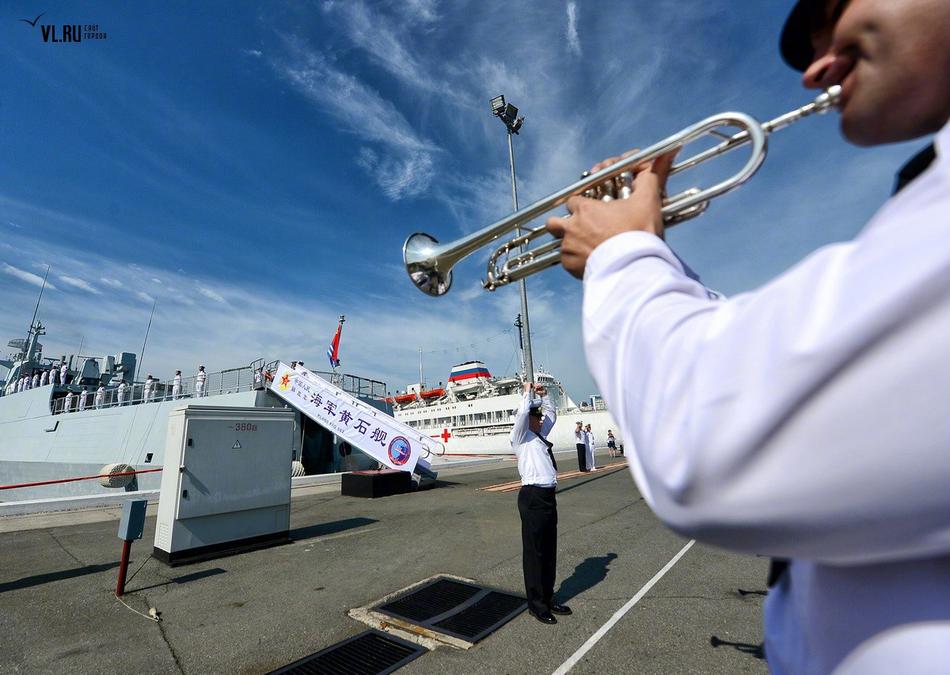 中国海军黄石舰抵达海参崴舰队基地(6) 第6页