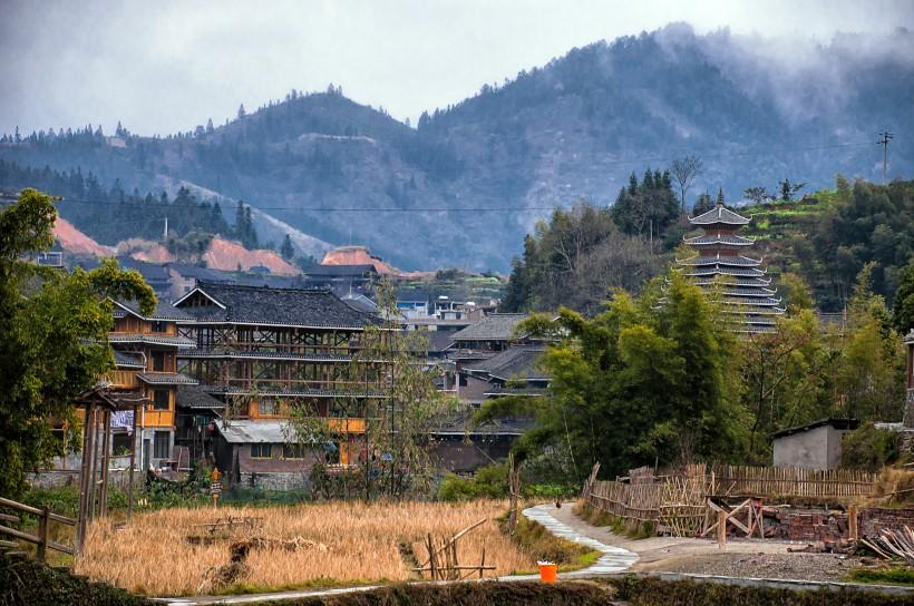 广西三江程阳风雨桥风景图片(11) 第11页