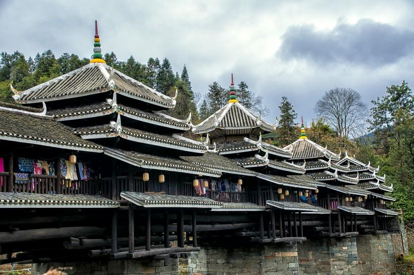 广西三江程阳风雨桥风景图片(4) 第4页