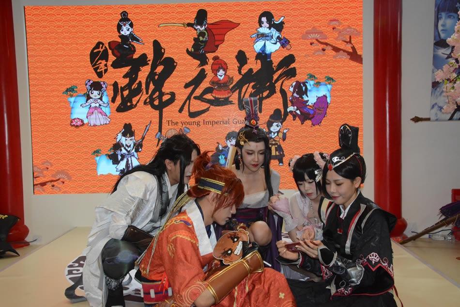 ChinaJoy上的中日风cosplay 大师表情妩媚(5) 第5页