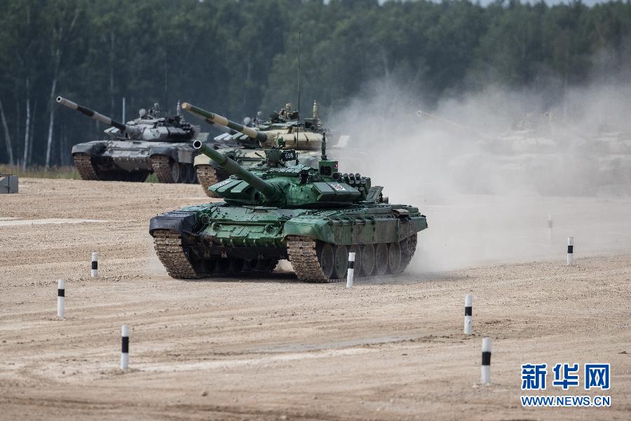 中国“坦克两项”代表队在俄首赛告捷 第1页