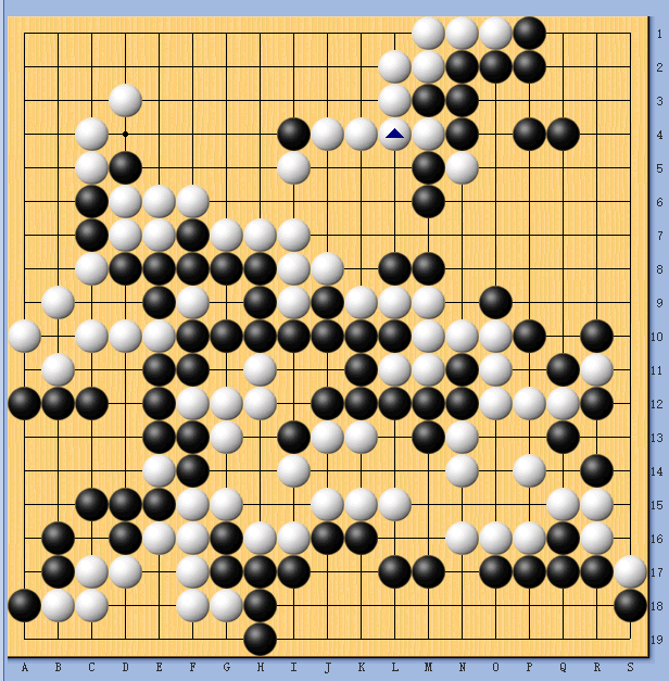 动图棋谱-快棋赛四强柯洁负张涛 李轩豪胜廖行文(12) 第12页