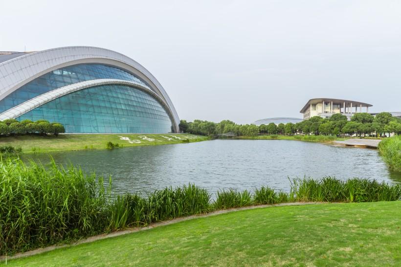 上海视觉艺术学院校园风景图片