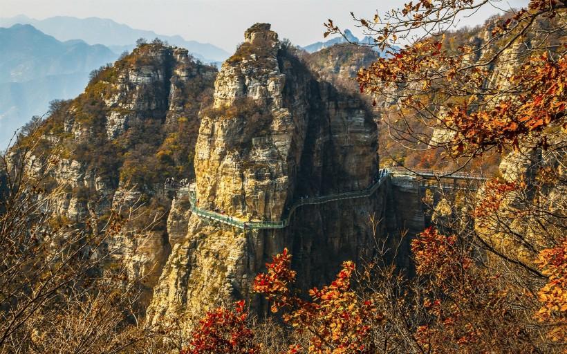 峰林地貌的涞源白石山风景图片(2) 第2页