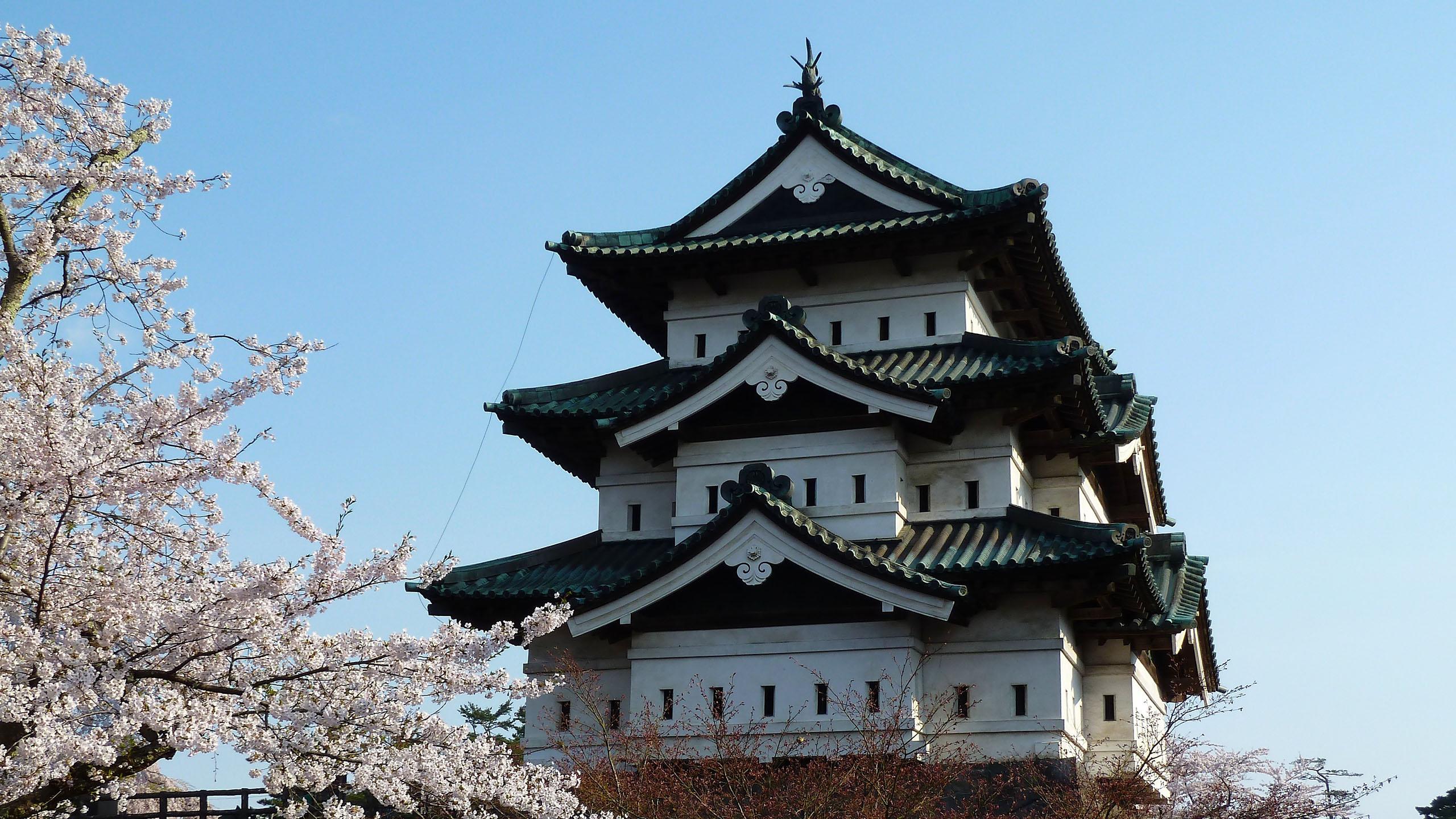 日本古典建筑摄影图片高清宽屏壁纸