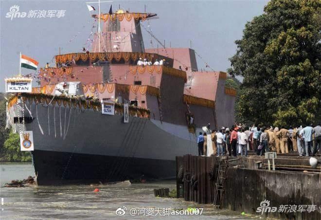 就这体量能怼中国潜艇？印军反潜护卫舰将服役 第1页