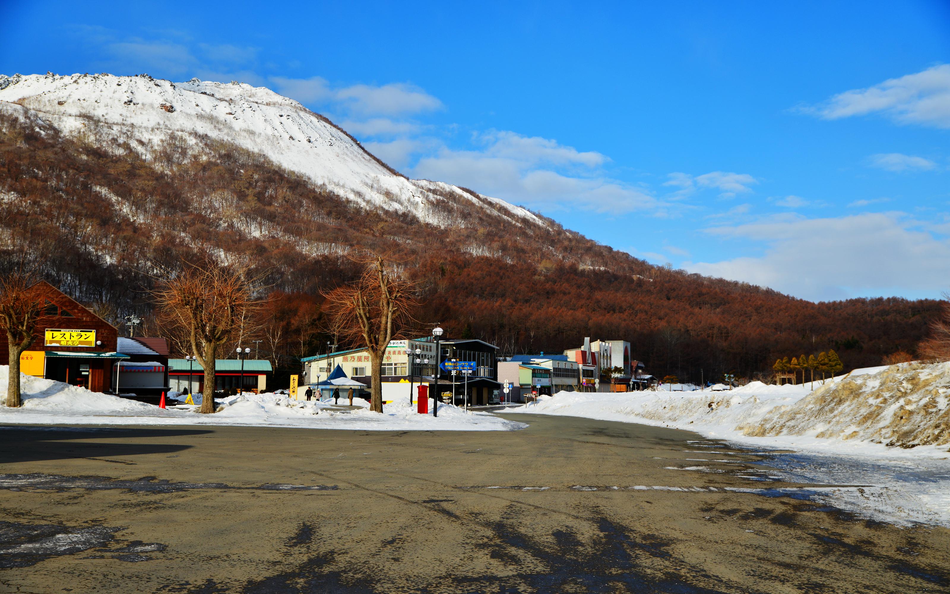 摄影日本北海道昭和新山风景美图 第1页