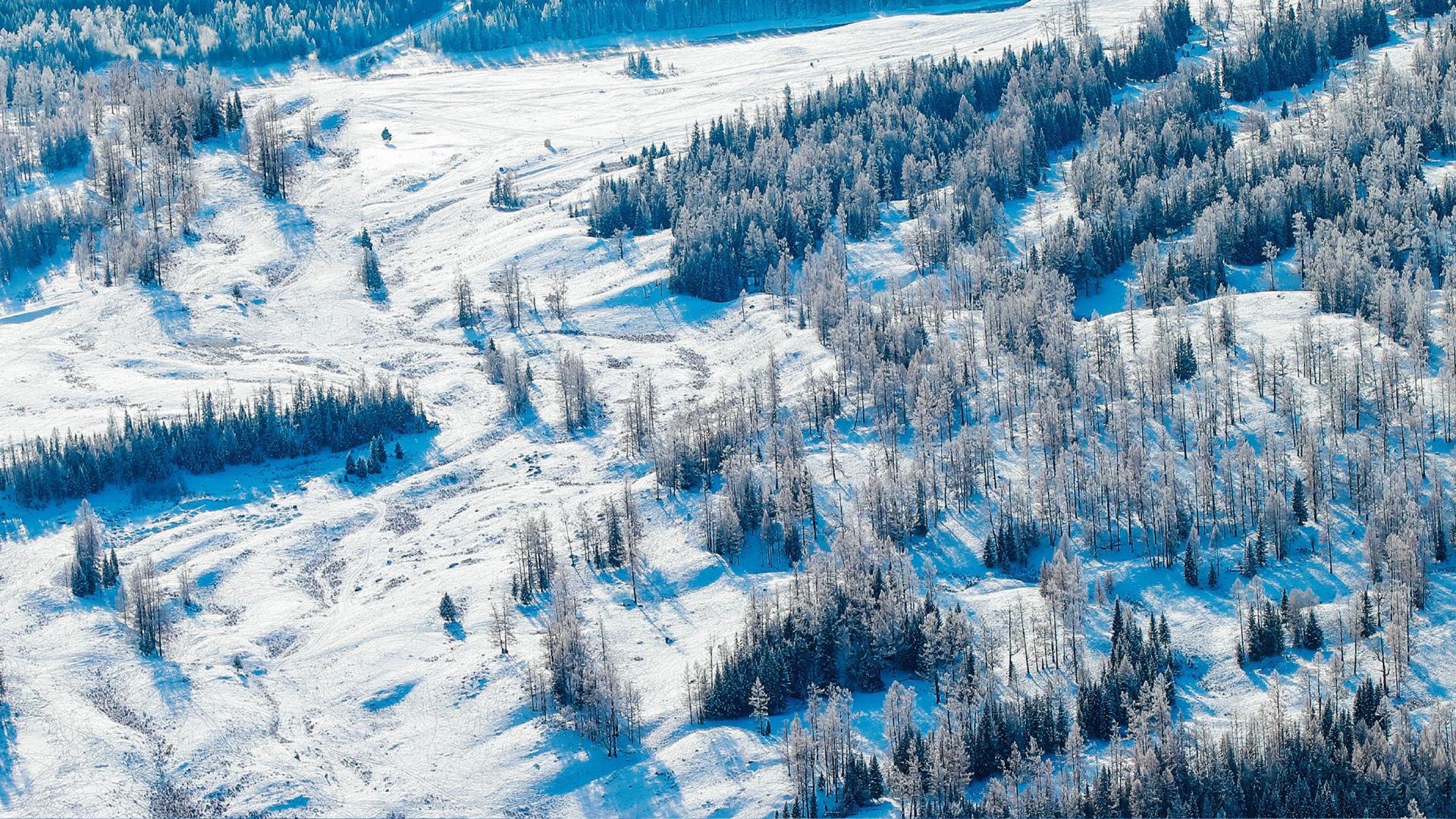 冬季雪景自然风光高清图片桌面壁纸 第1页