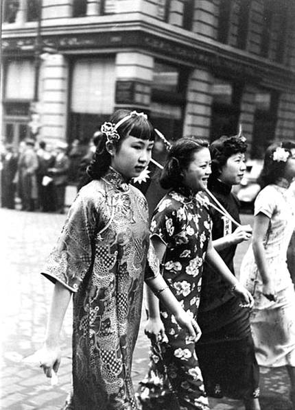 1938年美国华人美女抗日游行募捐(5) 第5页