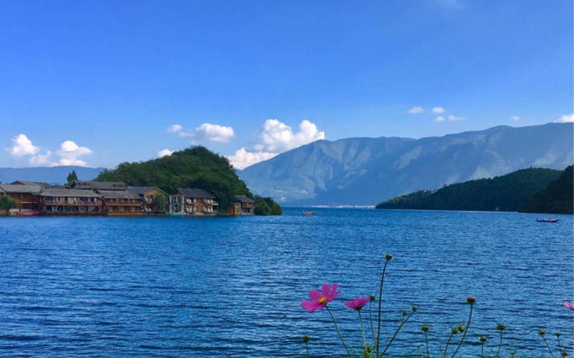 泸沽湖风景图片唯美电脑桌面壁纸(7) 第7页