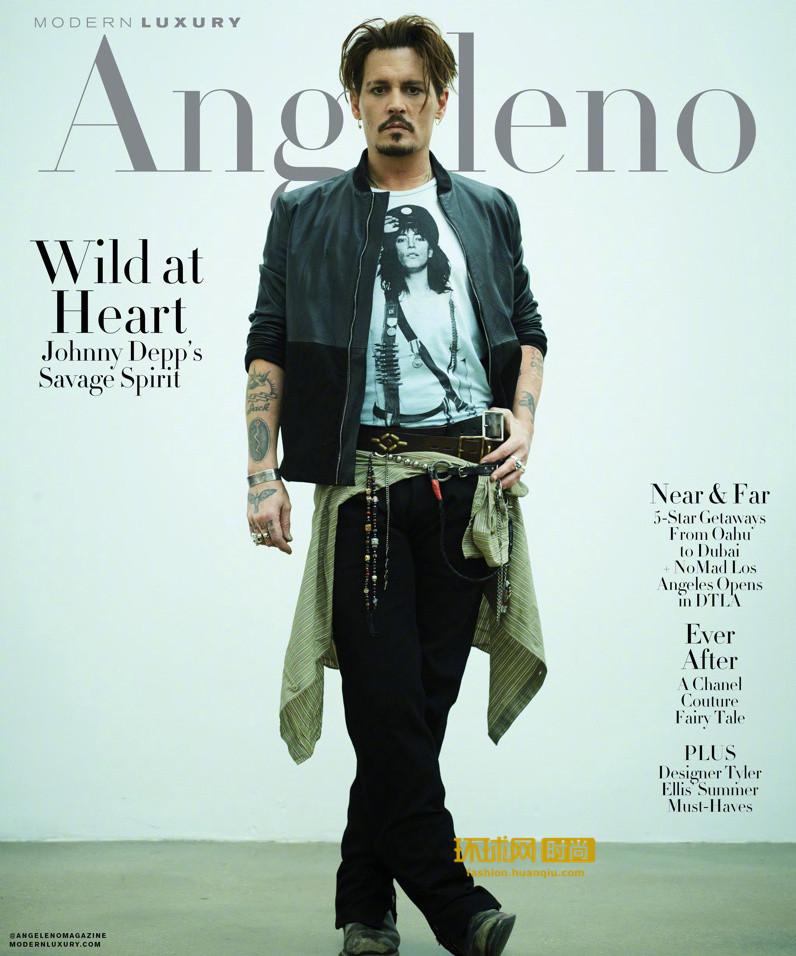 Johnny Depp Modern Luxury 第1页