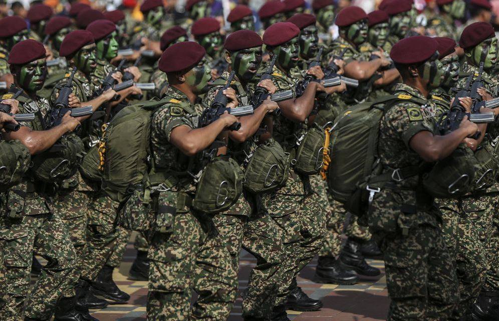 马来西亚盛大阅兵式庆祝独立61周年