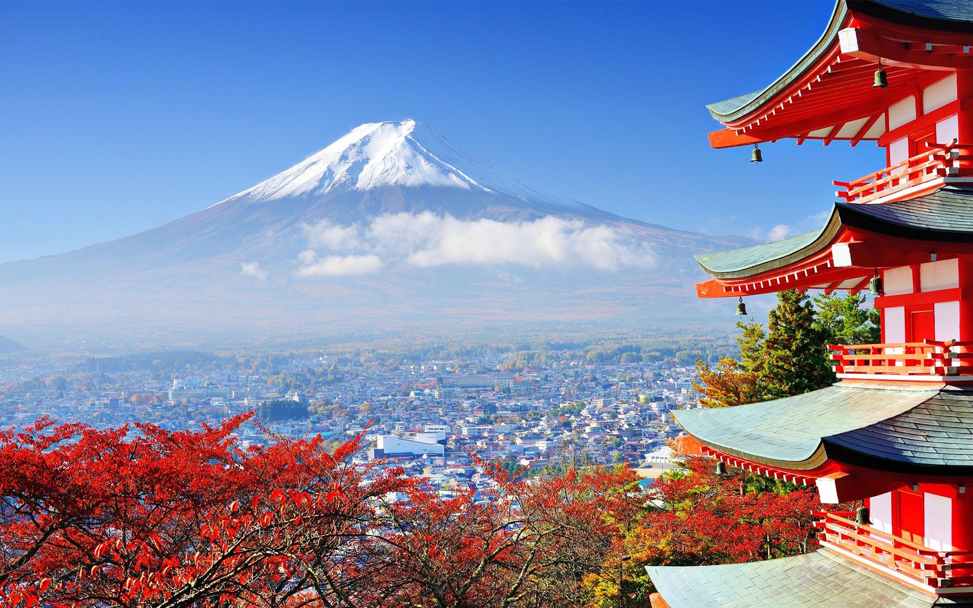 日本秋天风景图片高清电脑桌面壁纸