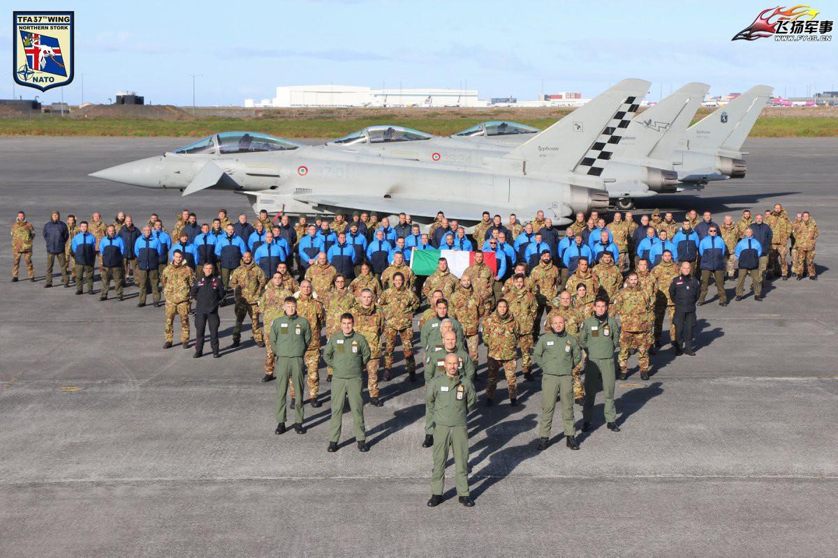 2018年9月4日至10月6日,北约空军战斗机部队在冰岛凯夫拉维克空军基地