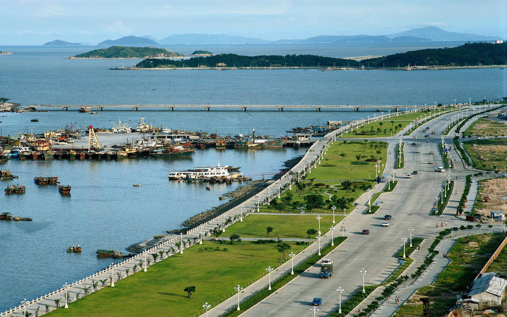 珠海城市风景图片桌面壁纸