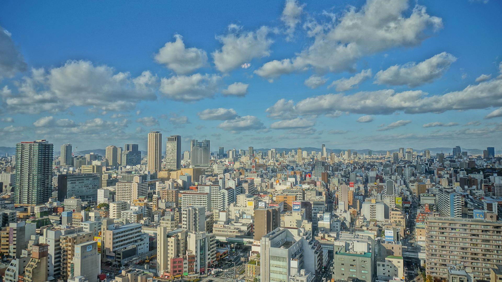 日本大阪风景图片桌面壁纸