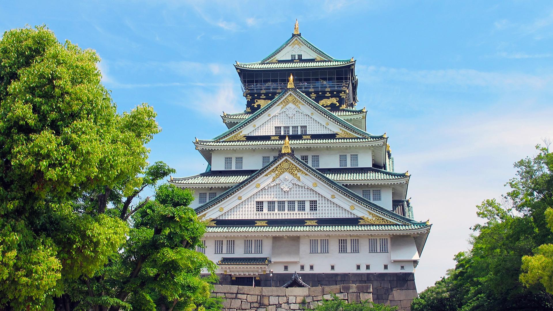 日本大阪风景图片桌面壁纸