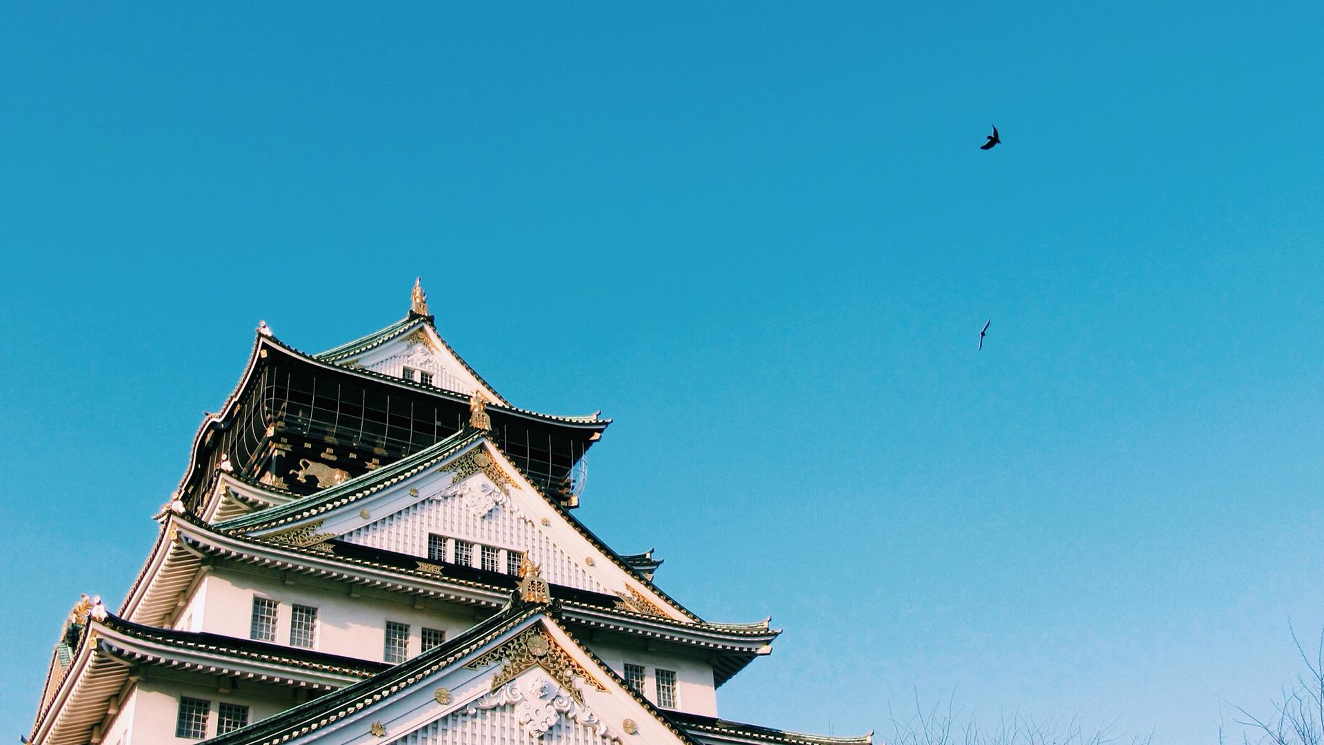 日本大阪风景图片桌面壁纸