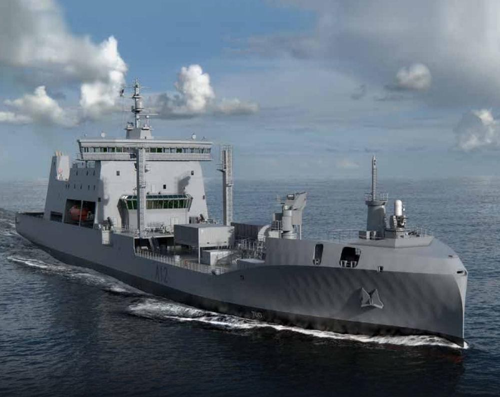 新西兰海军未来最大军舰韩国造 已经正式下水