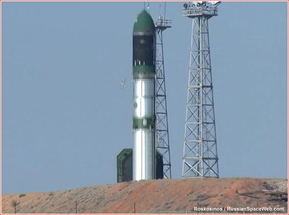 俄罗斯r36m洲际导弹发射瞬间.