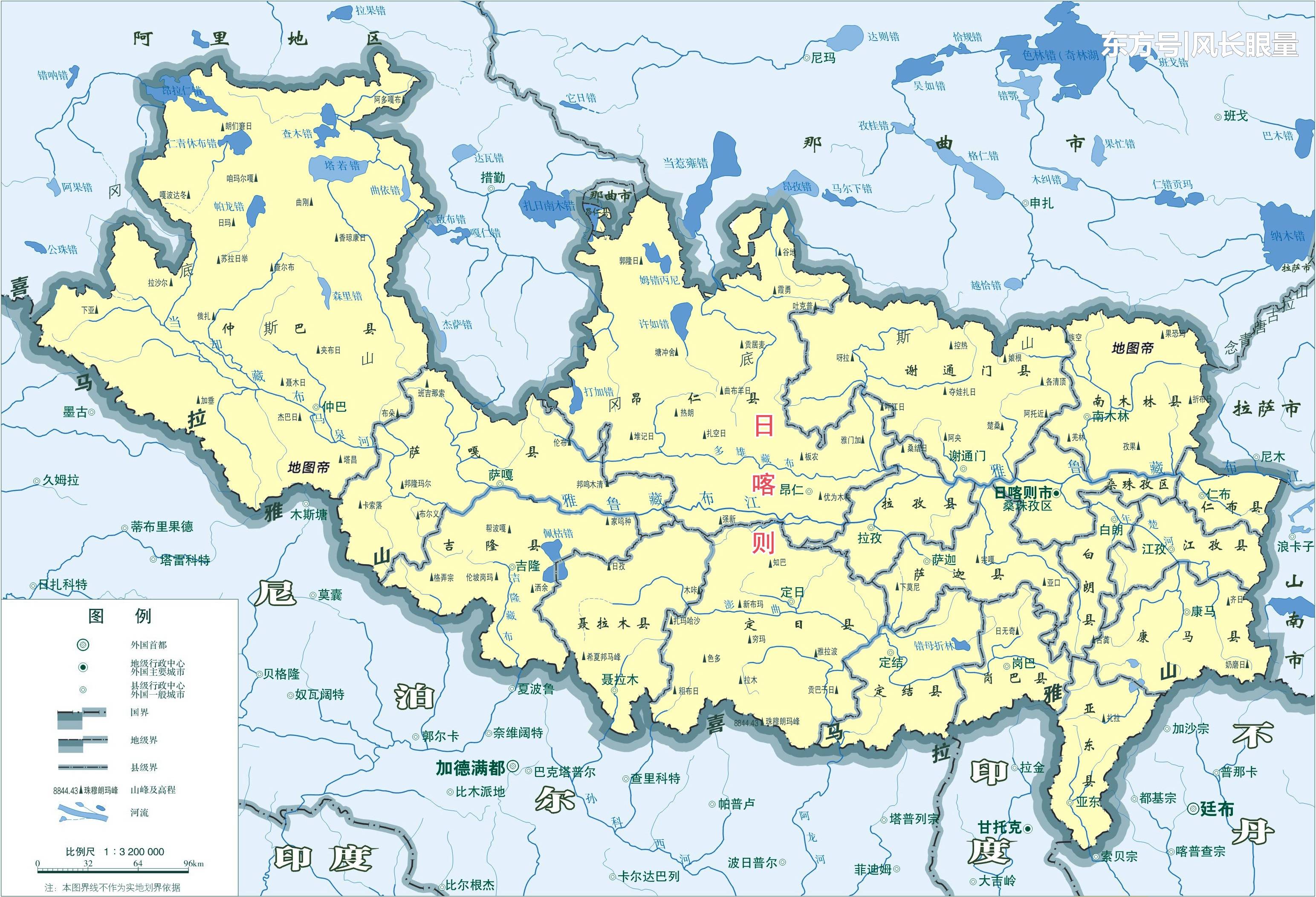 西藏及各城市，8幅最新地图(7) 第7页