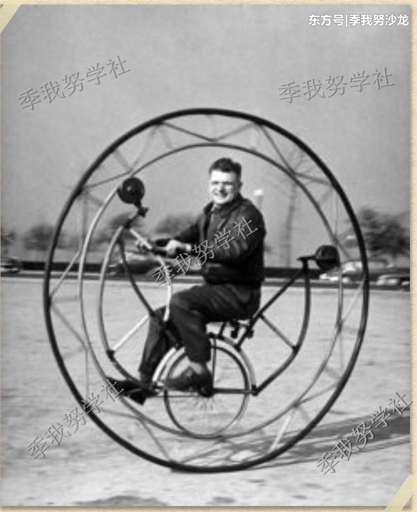 这个自行车足够承包你一年的笑点了：图说19世纪搞怪自行车造型(6) 第6页